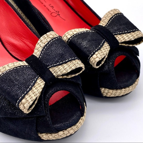 NIB Pas de Rouge Cona Wedge Heels, 37 - Picture 8 of 15